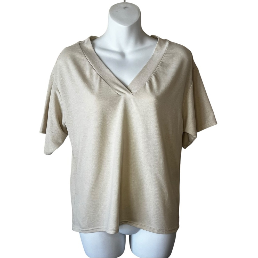 Toad&Co Piru Easy V-neck Short Sleeve Tee size S